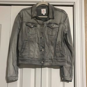 Lularoe: Gray Jean Jacket